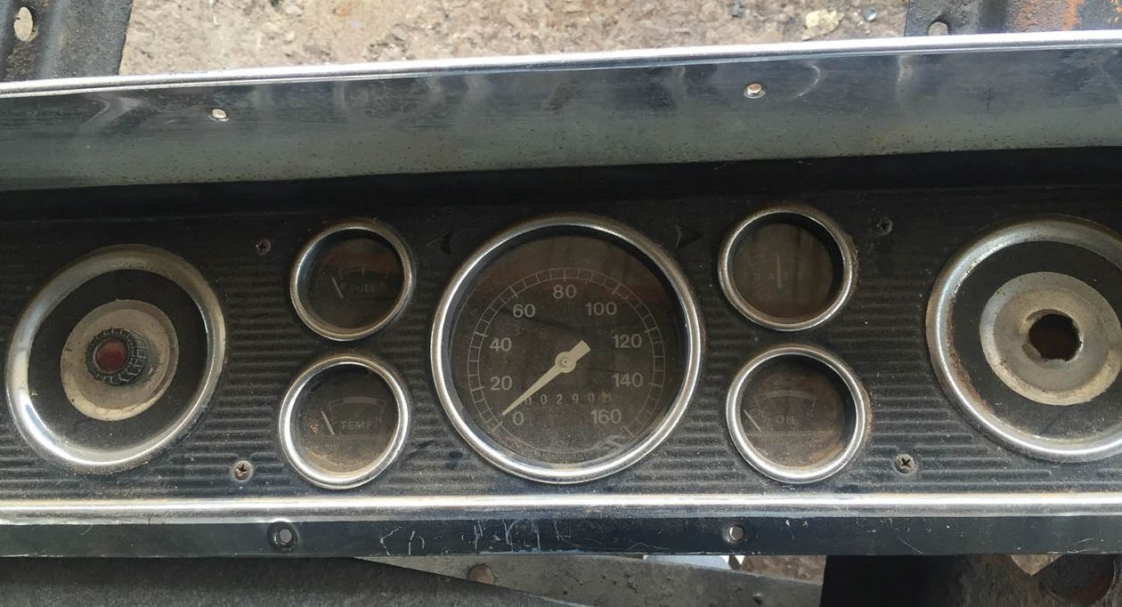 Old Gauge Cluster