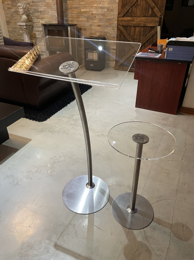 Acrylic SS Pulpit Set